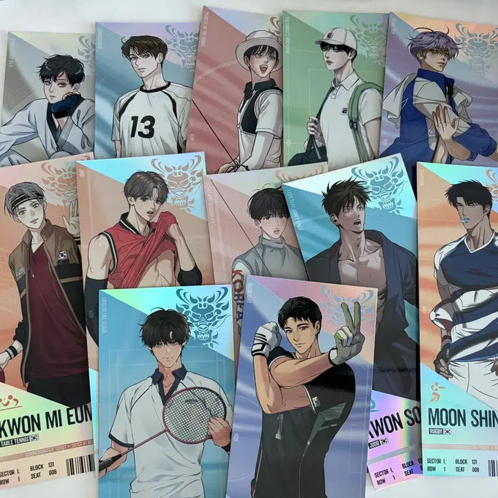 [BUNJANG] Team Rejine Match Ticket S Version Bundle Set / 팀레진 경기 티켓 수 버전 일괄 판매 전종 아님