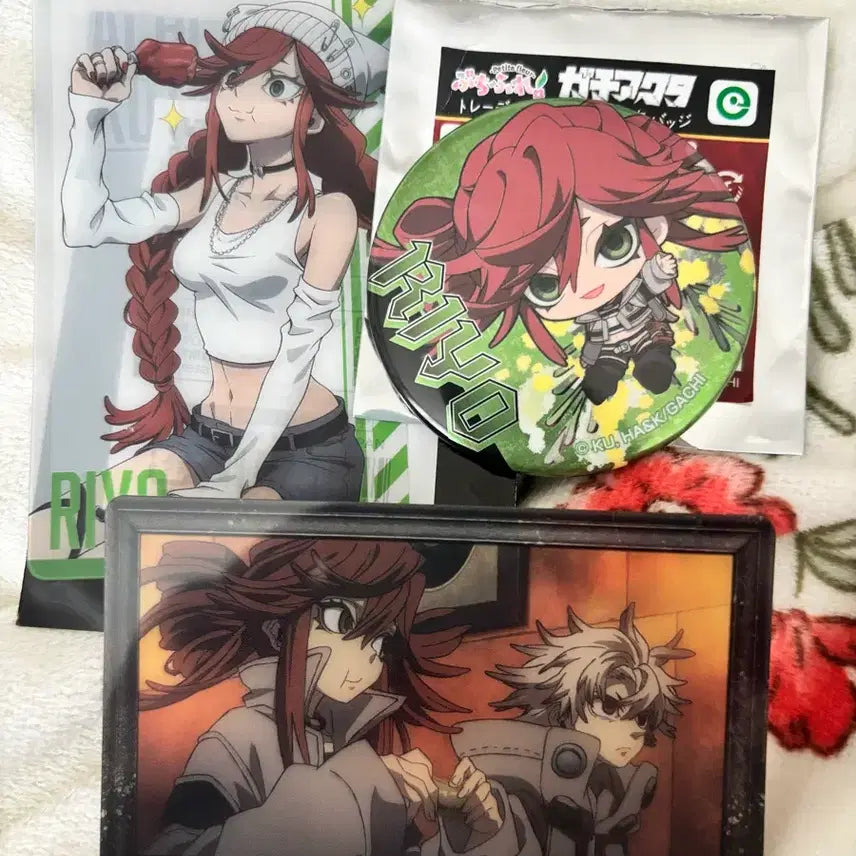 [BUNJANG] Vachirakuta Riyo Can Badge &amp; Photocard / 가치아쿠타 리요우 캔뱃지 포카 양도