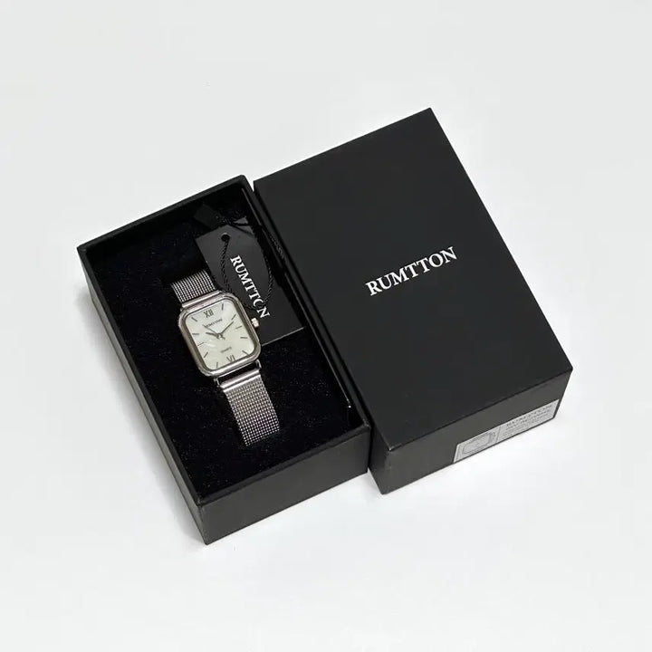 [SOLD OUT] (오늘만 세일) 럼튼 시계 실버 하버 메쉬 워치