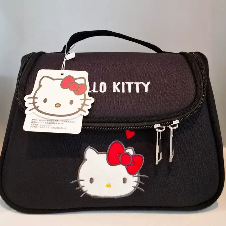 [BUNJANG] Hello Kitty Black Multi-Purpose Pouch / 헬로키티 블랙 파우치 다용도 파우치 새상품