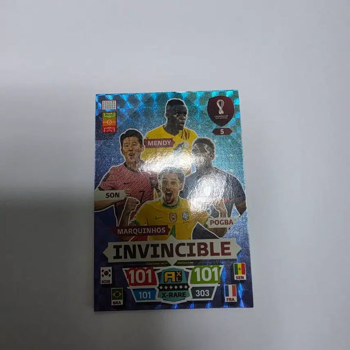 [BUNJANG] 2022 Qatar World Cup Son Heung-min, Mendy, Marquinhos, Pogba Rare Card / (희귀)2022 카타르월드컵 손흥민등 4명 카드