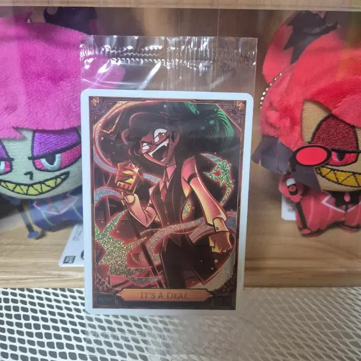 [BUNJANG] Hazbin Hotel Alastor Promo Card 26 Mint Condition / [미개봉]해즈빈호텔 알래스터 프로모 26 It&
