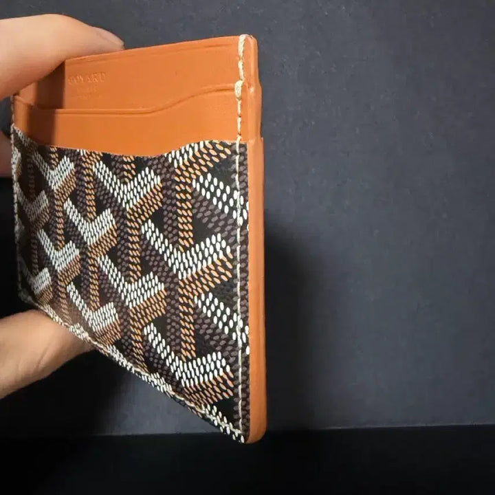 [BUNJANG] Goyard Saint-Placipis Card Holder Black Tan / [정품,새상품급] 고야드 생쉴피스 카드지갑 블랙탄