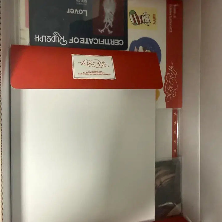 [BUNJANG] fromis_9 Holiday Edition KIT [White Longing] - Sealed Photocard &amp; Sticker Set / 프로미스나인 Holiday Edition KIT [하얀 그리움]