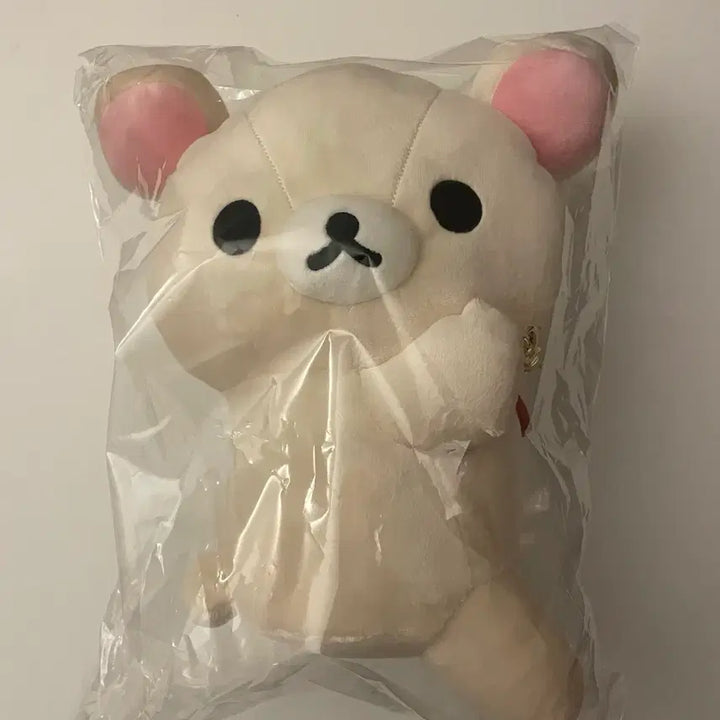 [BUNJANG] San-X Rilakkuma Korilakkuma Plush Bag Pouch Keychain / 리락쿠마 코리락쿠마 포쉐트 포셰트 나안아 포옹 인형 가방 키링