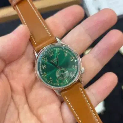 [BUNJANG] Kuokyo 90-007 Oldsmith Green Automatic Watch / 쿠오교토 90-007 올드스미스 그린 오토매틱 새상풍급