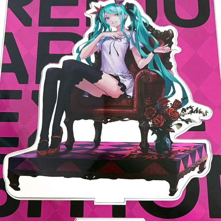 [BUNJANG] Vocaloid Hatsune Miku World Is Mine Original Art Acrylic Stand / 급처)보컬로이드 하츠네미쿠 월드이즈마인 원화 아크릴스탠드 보카로 프세카
