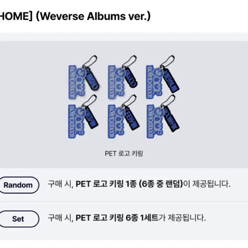 [BUNJANG] BOYNEXTDOOR Weverse POB PET Logo Keyring (Unsealed) / 보넥도 PET 키링 양도(미개봉)