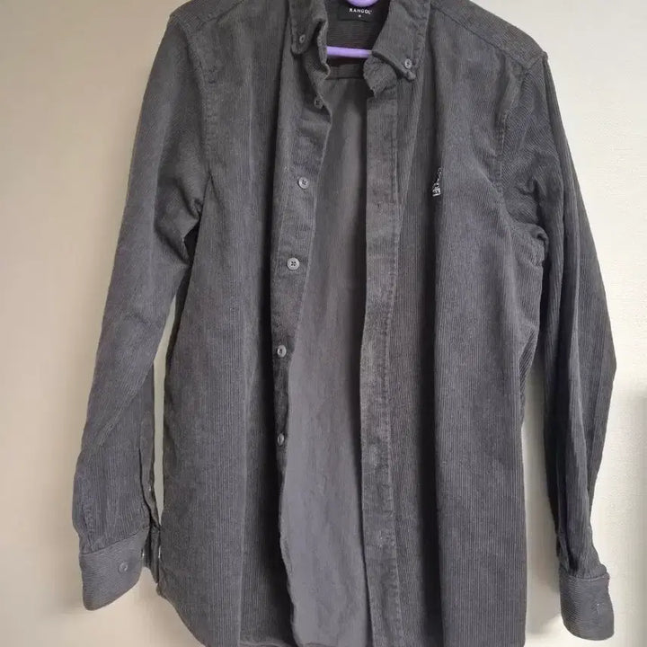 [SOLD OUT] 캉골 코듀로이 셔츠 차콜