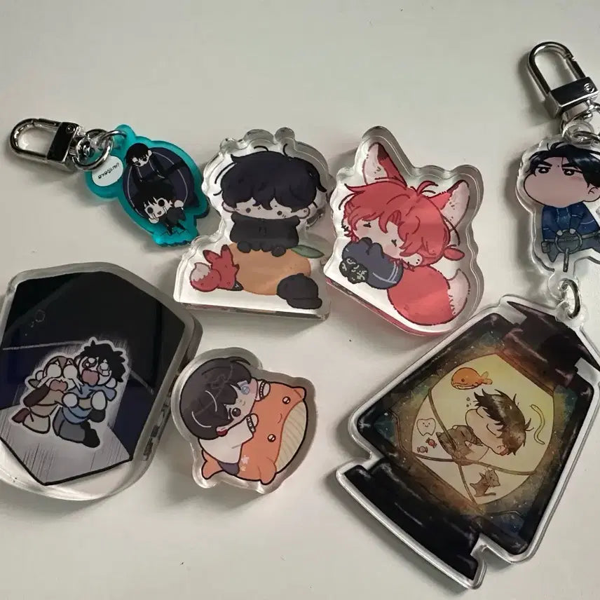 [BUNJANG] Umbral Lantern Acrylic Stand &amp; Keychain Bundle Set / 어바등 아크릴스탠드 아크릴키링 굿즈 일괄양도