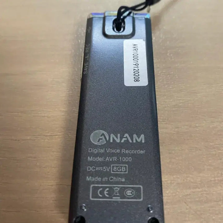 [BUNJANG] Anam AVR-1000 Digital Voice Recorder 8GB / 아남 AVR-1000 디지털 음성 녹음기 8GB