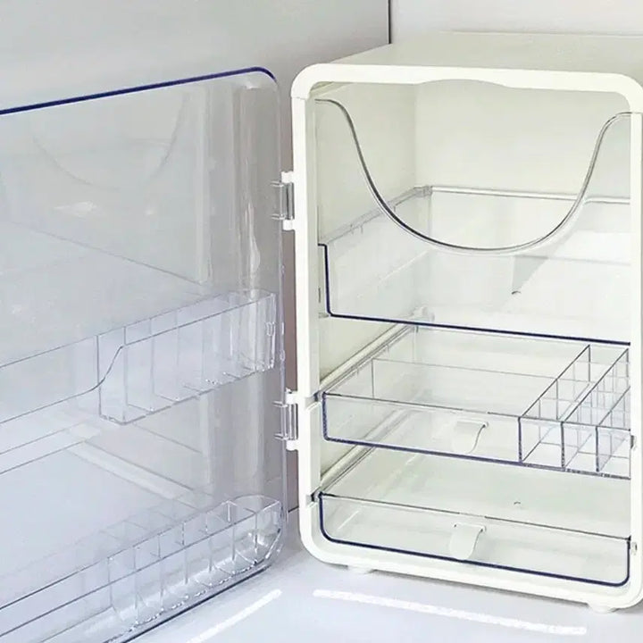 [BUNJANG] Transparent Storage Cabinet Organizer / (새상품) 소품정리함 캐비넷 다꾸정리 화장품정리함 굿즈보관함 투명