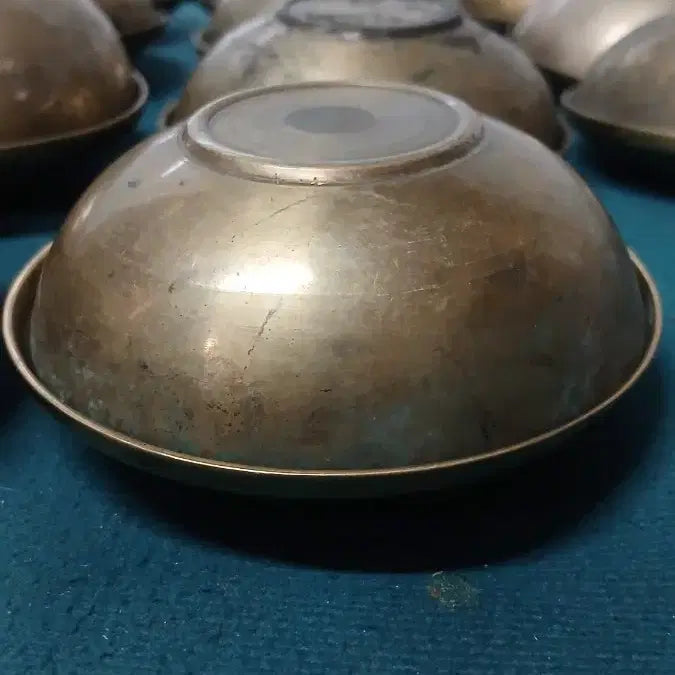 [BUNJANG] Antique Korean Food Trays (Changi) Set - 30 pieces (15 pairs) / 옛날놋찬기30점(15벌)