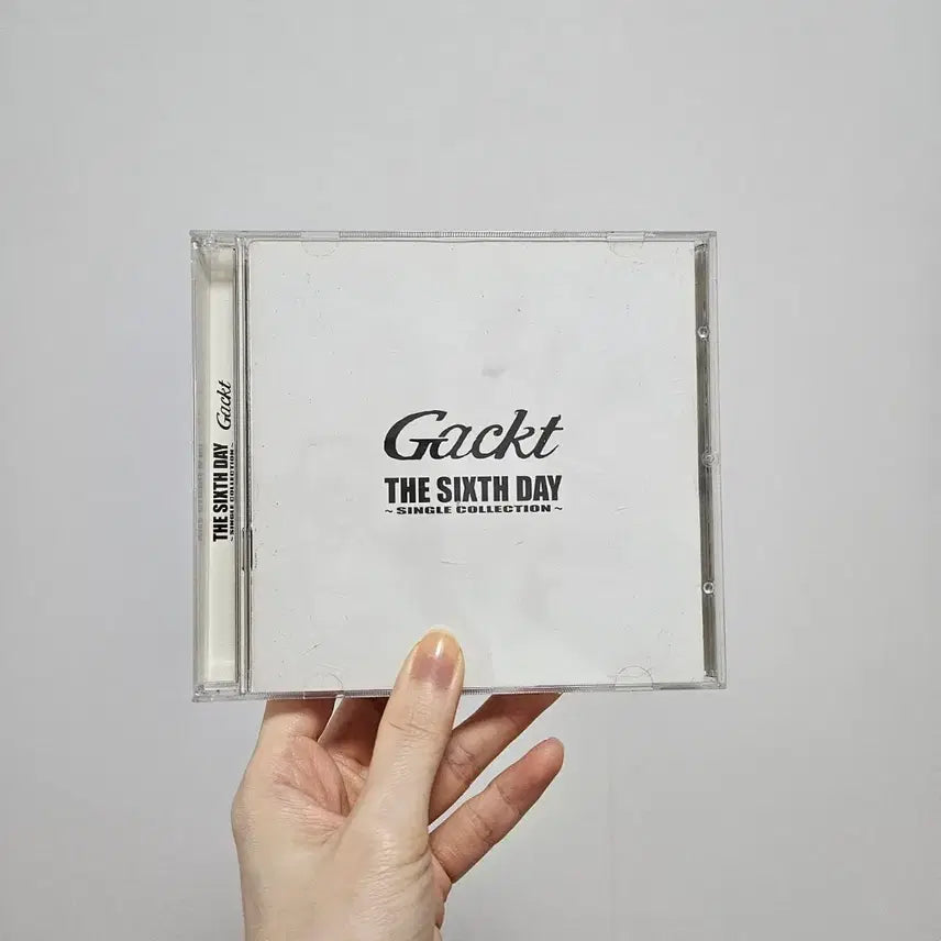 [BUNJANG] Gackt The Sixth Day Single Collection CD / 각트 Gackt The Sixth day 앨범 cd
