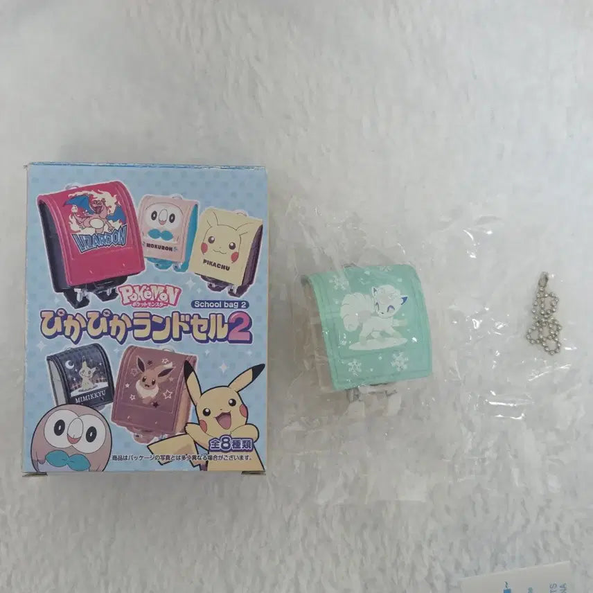 [BUNJANG] Pokemon Rement Pika Pika Randoseru Vol. 2 Alolan Vulpix (Sealed) / (미개봉) 포켓몬 란도셀 리멘트 2탄 알로라 식스테일