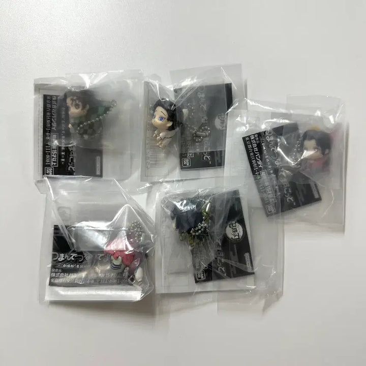 [SOLD OUT] [풀세트] 귀멸의 칼날 귀칼 무한성편 대롱가챠 연결가챠 5종