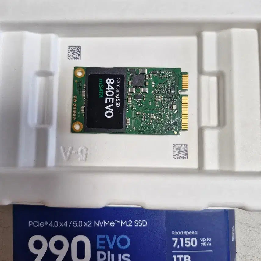 [BUNJANG] Samsung 840 EVO mSATA 512GB SSD / 삼성 ssd 840 EVO msata 512g사용시간 엄청 짧음