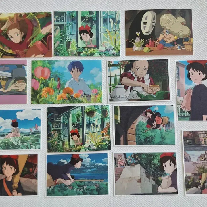 [BUNJANG] Studio Ghibli Diary Decoration Set (Stickers, Notepads, Wrapping Paper) / 지브리 다꾸 일괄.인스.떡메.랩핑지