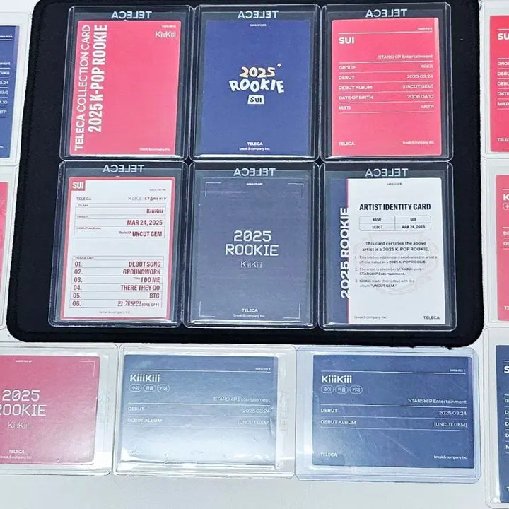 [BUNJANG] TELECA COLLECTION CARD Kiki - Sui 14 Types Photocard / 키키 수이 포카