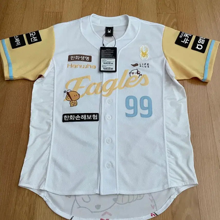 [BUNJANG] Hanwha Eagles Kkumdori Authentic Jersey Ryu Hyun Jin Size 90 / 한화이글스 꿈돌이 어센틱 유니폼 류현진 90 새상품