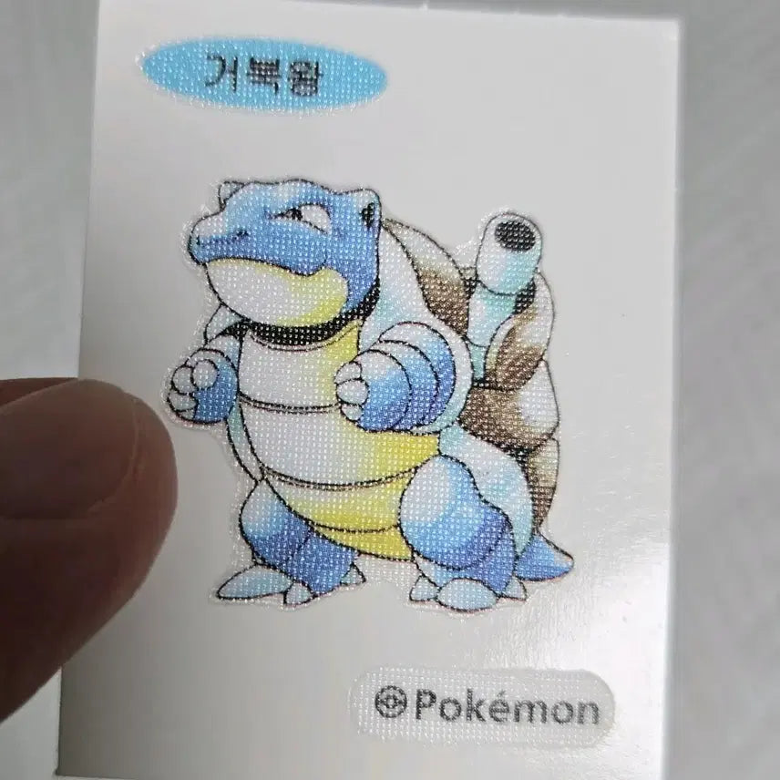 [BUNJANG] Pokemon 30th Anniversary Stickers / 포켓몬 30주년 띠부씰 파이리, 식스테일
