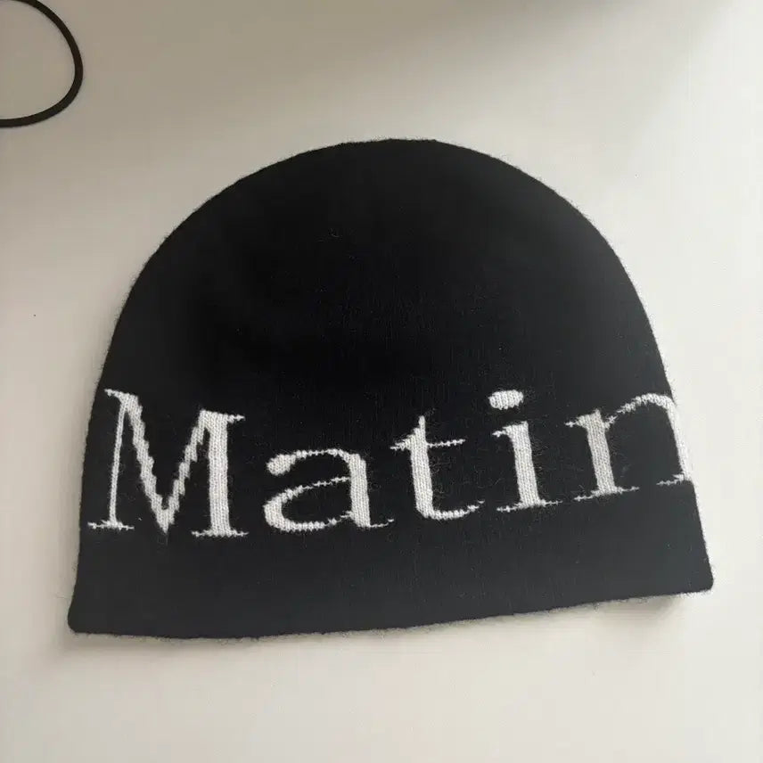 [BUNJANG] Matinkim Beanie Black / 마뗑킴 비니 블랙