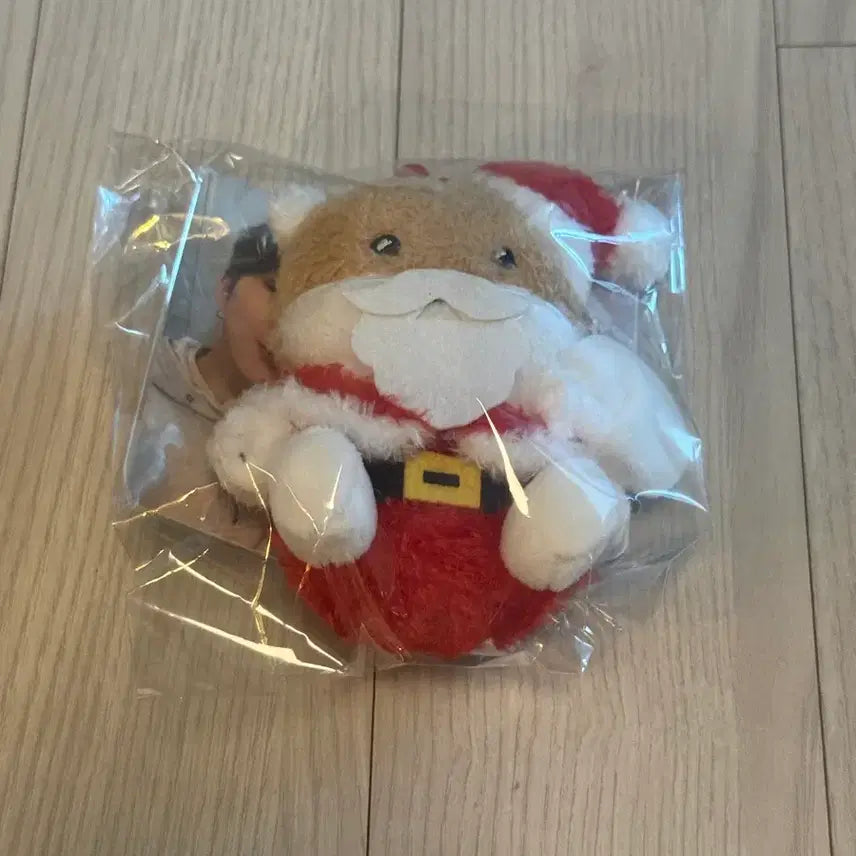 [BUNJANG] MONSTA X Kihyun Hamseukyi Winter Santa Keychain (Sealed) / 미개봉 몬스타엑스 몬뭉치엑스 기현 햄슥이 윈터 산타 키링