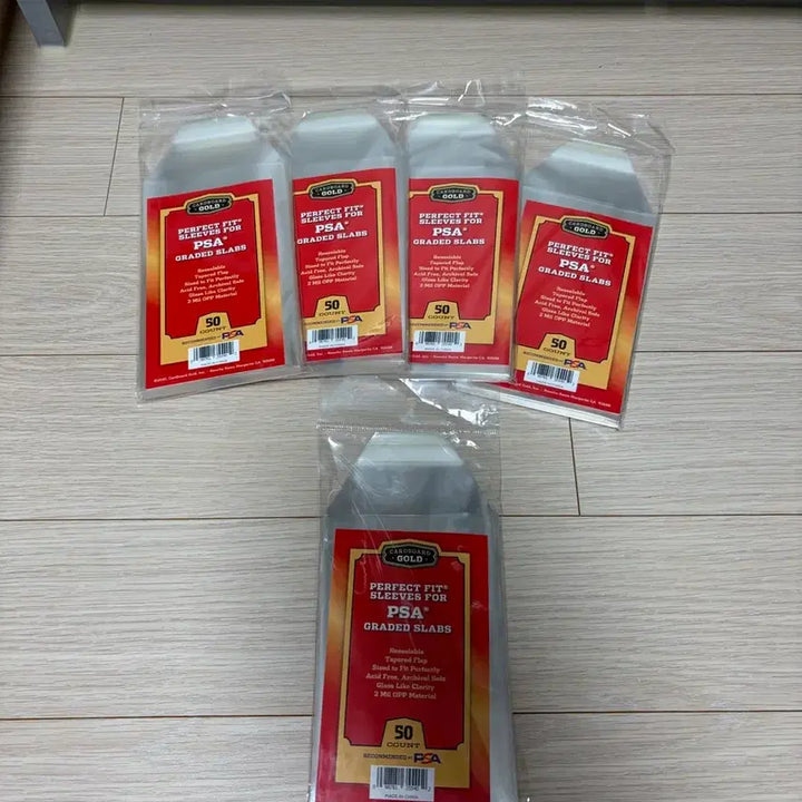 [BUNJANG] PSA Graded Card Perfect Fit Sleeves with Color Logo / 포켓몬/tcg 등급카드용 psa 컬러로고 퍼펙트핏 슬리브 판매합니다.