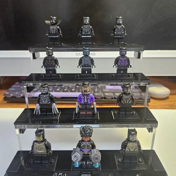 [BUNJANG] LEGO Black Panther Minifigure Set (31 Figures + Bulk) / 레고 블랙팬서 미니피규어 31개 + 벌크 (박스 x, 설명서 O)