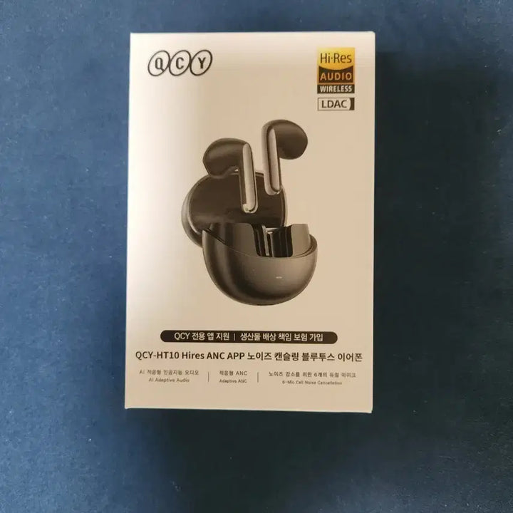 [BUNJANG] QCY HT10 Hires ANC Bluetooth Earphones / QCY-HT10 Hires ANC APP 노이즈 캔슬링 블루투스 이어폰