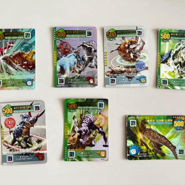 [BUNJANG] Dinosaur King Cards Bundle Set (59 Cards) / 공룡왕카드  59장 일괄 판매합니다.