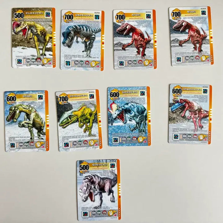[BUNJANG] Dinosaur King Cards Bundle Set (59 Cards) / 공룡왕카드  59장 일괄 판매합니다.