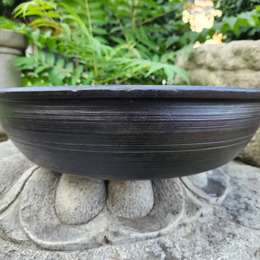 [BUNJANG] Antique Gangwon Province Log Wood Large Bowl / 민속품 연대좋은 강원도 로구로 함지박