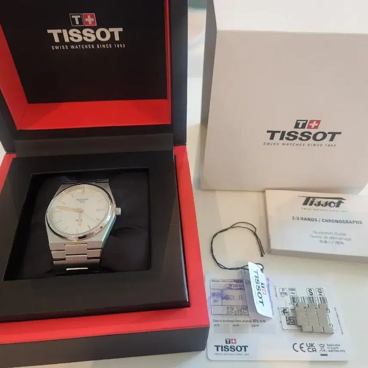 [SOLD OUT] 티쏘 prx 40mm 쿼츠 실버판 로즈골드 인덱스 판매합니다