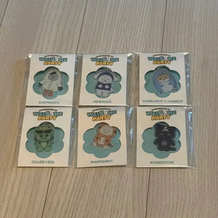 [BUNJANG] MONSTA X MonmoongchiX Acrylic Charm Bundle Set (Sealed) / 미개봉 일괄판매 몬스타엑스 몬뭉치엑스 아크릴참