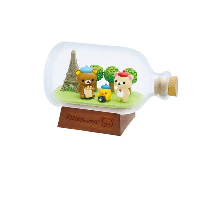 [BUNJANG] Rilakkuma European Journey Terrarium - Paris Theme / 리락쿠마 유럽여행 테라리움 리멘트 동경의 파리