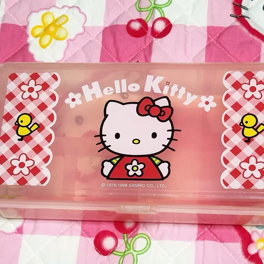 [BUNJANG] Vintage Hello Kitty Storage Box Organizer / 고전키티 소품보관함 고전키티 수납함