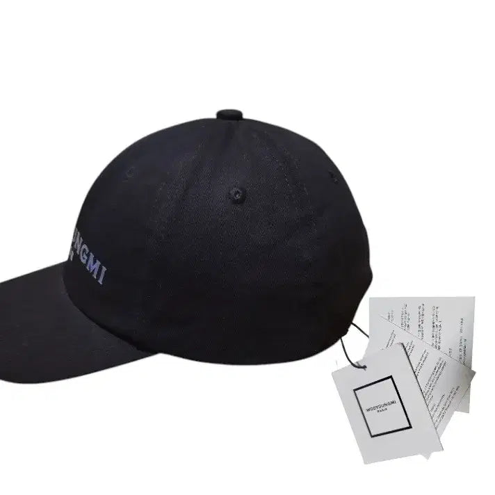 [BUNJANG] Wooyoungmi Paris 22SS 3M Welding Logo Ball Cap / 극미사용 22SS우영미 파리 3M웰딩 볼캡