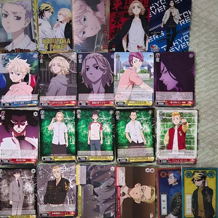 [BUNJANG] Tokyo Revengers Character Card Bundle Set / 도쿄 리벤져스 도리벤 카드 일괄