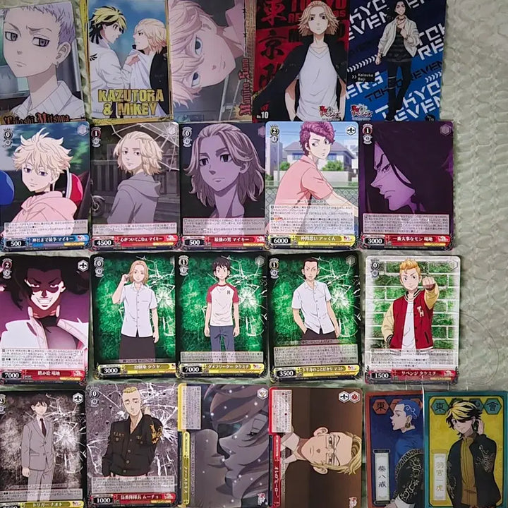 [BUNJANG] Tokyo Revengers Character Card Bundle Set / 도쿄 리벤져스 도리벤 카드 일괄