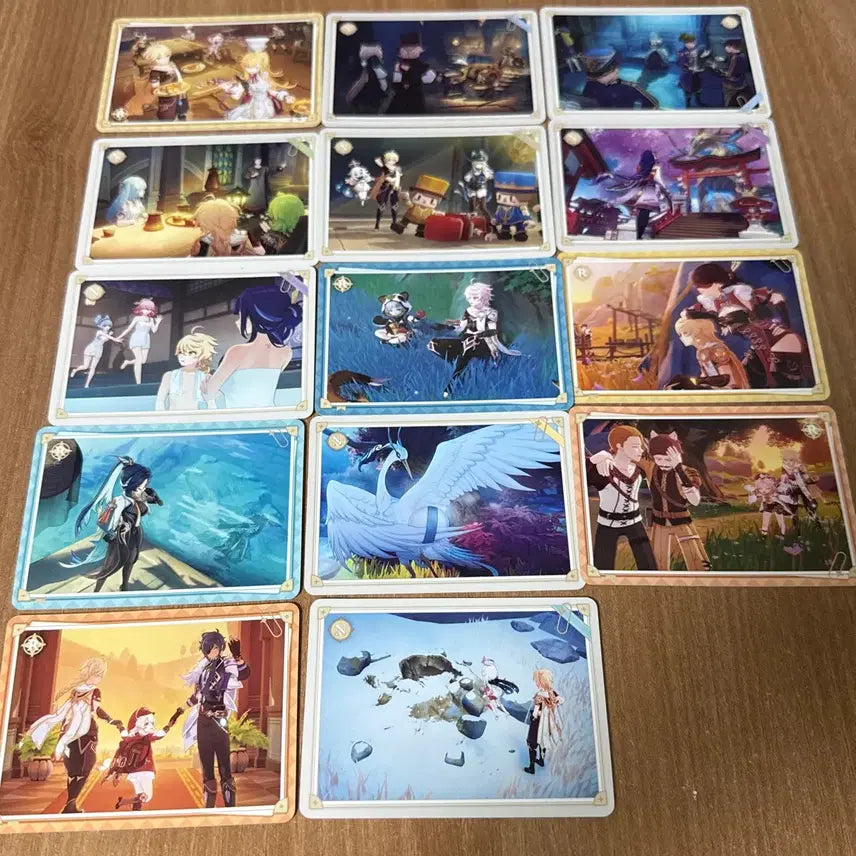 [BUNJANG] Genshin Impact Traveler Photocard / 원신 여행기 포카