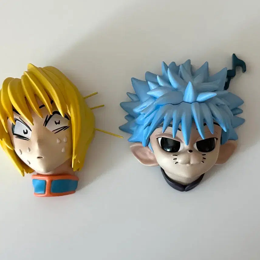 [BUNJANG] Hunter x Hunter RofJ Face Magnet Killua, Kurapika Bundle Set / (일괄) 헌터헌터 RofJ 페이스마그넷 키르아,크라피카