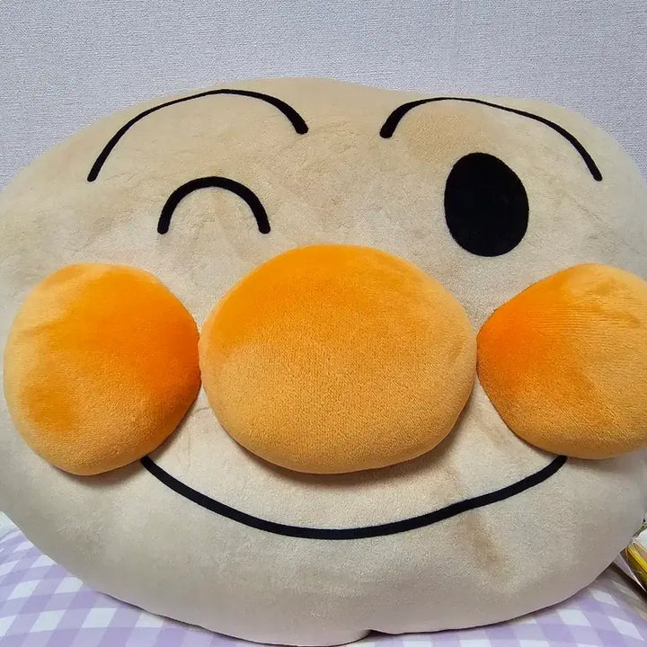 [BUNJANG] Anpanman Face Cushion / 호빵맨 얼굴 쿠션(새상품)