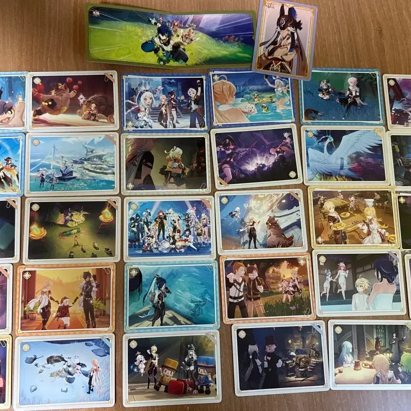 [BUNJANG] Genshin Impact Traveler Photocard Bundle Set / 원신 여행기 포카