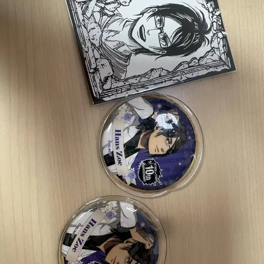 [BUNJANG] Attack on Titan Hange Zoe White Card / 한지조에