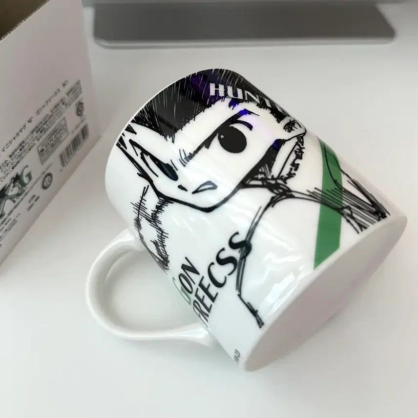 [BUNJANG] Hunter x Hunter Jump Shop Original Drawing Gon Mug / 헌터헌터 점프샵 원화 곤 머그컴
