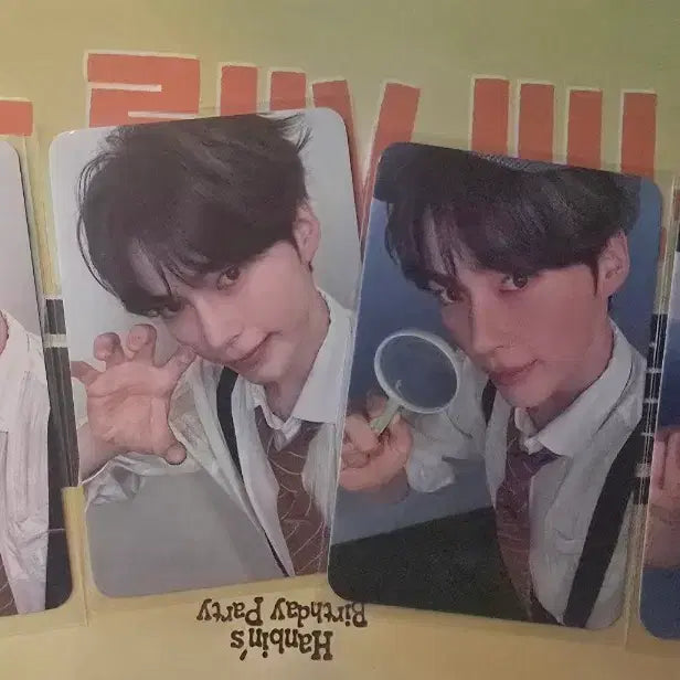 [BUNJANG] Sung Hanbin Birthday Fanmeeting Photocard Bundle Set / 성한빈 생파 팬미팅 낮공 밤공  포카 일괄