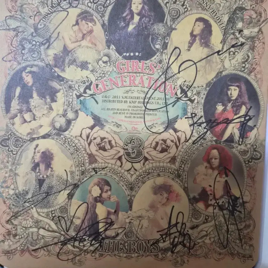[SOLD OUT] 소녀시대 앨범 The Boys 전원사인cd 올립니다 깨끗합니다