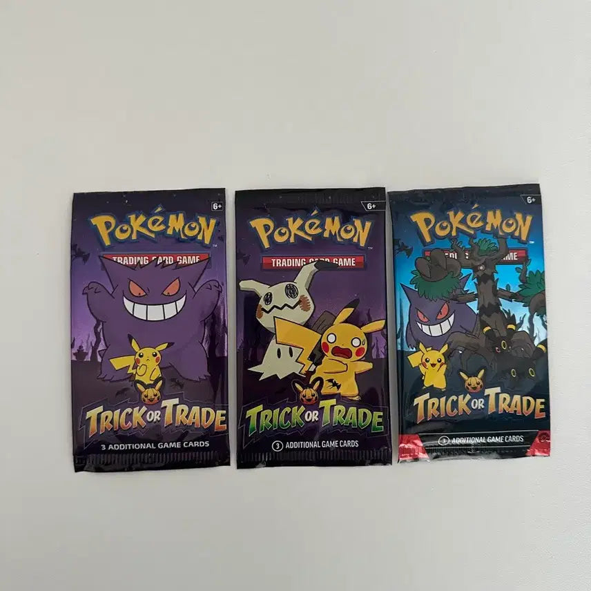 [BUNJANG] Pokemon Halloween Annual Set (3 Packs) / 포켓몬카드 북미 할로윈 연도별 세트 판매