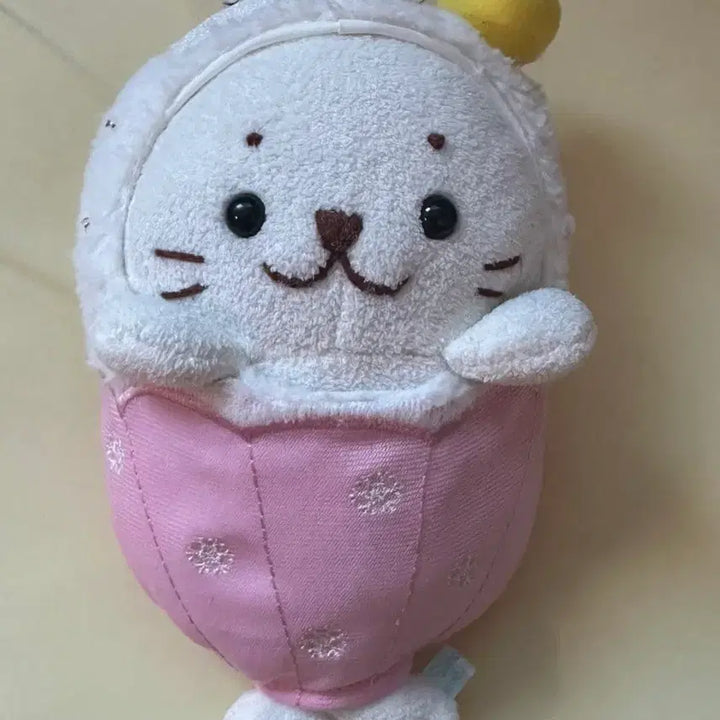 [BUNJANG] Mother Garden Sirotan Shirotan Bingsu Ice Cream Melon Soda Doll Mascot / 고전 마더가든 시로탄 빙수아이스크림 메론소다 인형 마스코트
